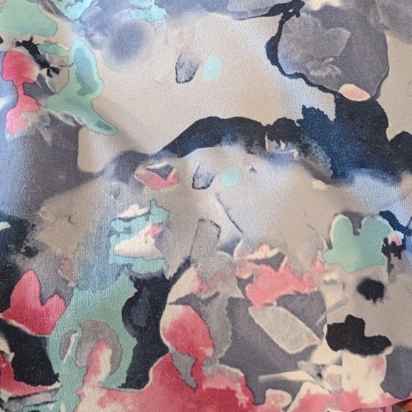 ATHLETIC works active leggings crop, pastels and blue Woman's Sz 2x. - Picture 6 of 6